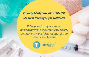 Pakiety medyczne dla szpitali na Ukrainie Medical Packages for UKRAINE