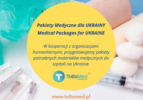 Pakiety medyczne dla szpitali na Ukrainie Medical Packages for UKRAINE